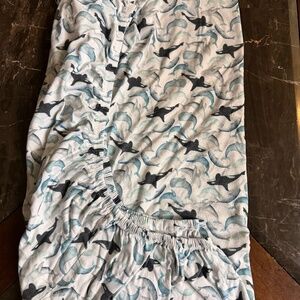 Copper pearl full size crib sheet